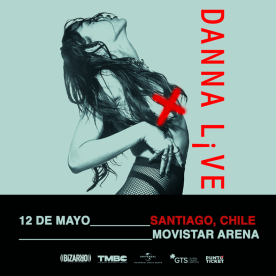 Danna Paola confirma nueva fecha para su show en Chile