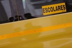 Conductor de furgón escolar atropelló a delincuente que trató asaltarlo