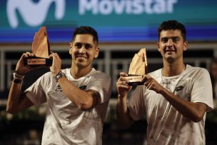 Tabilo y Barrios estuvieron implacables en la final del dobles del Chile Open