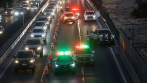 Reportan choque múltiple en Vespucio Sur: Al menos cinco autos involucrados