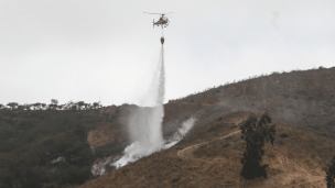 Alerta Roja para Monte Patria por incendio forestal: 