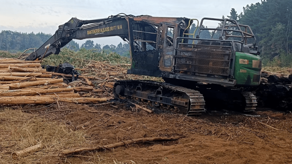 CMPC lamentó nuevo atentado en Freire, Región de La Araucanía.