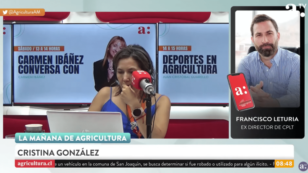 Francisco Leturia, exdirector de CPLT, por delitos de revelar secretos.
