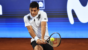 Cristian Garin se despide del Challenger de Girona tras caer ante Benjamin Hassan