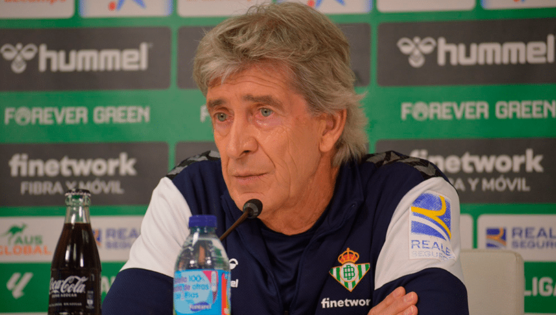 Pellegrini le baja las expectativas al Betis: “Uno tiene que saber a qué aspirar”