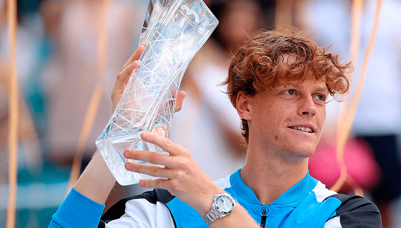 Jannik Sinner se consagra campeón del Masters de Miami tras superar a Dimitrov
