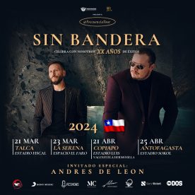 Sin Bandera vuelve a Chile con 