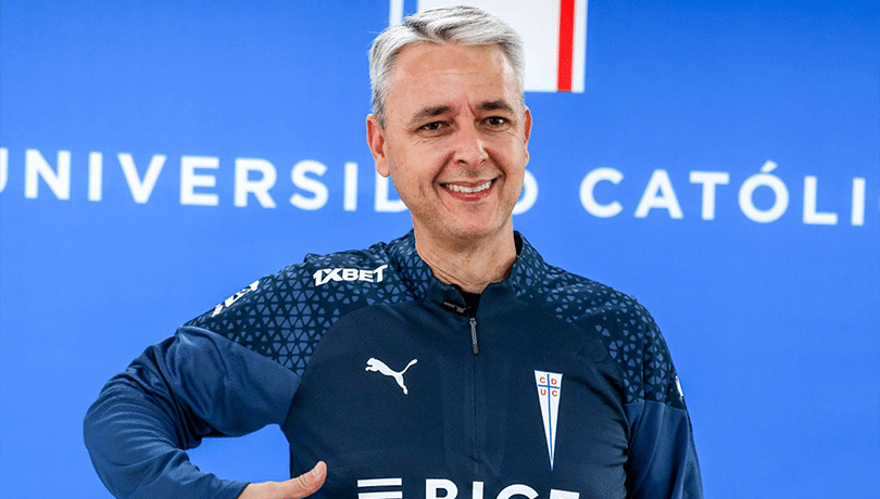 Tiago Nunes en su llegada a San Carlos: “Estamos acá para llevar a Católica a lo más alto”