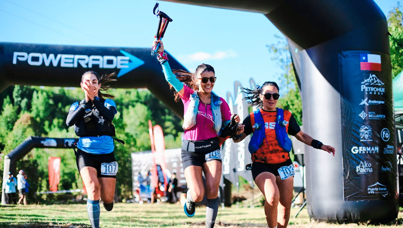 Chilenos coparon el podio en el ultra Trail El Paso Austral