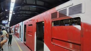 En prisión preventiva quedaron dos individuos que vandalizaron el metro en San Joaquín