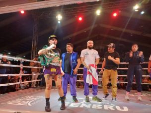 ¡Tremendo, ‘Leona’! Daniela Asenjo retiene el título mundial de boxeo en Valdivia