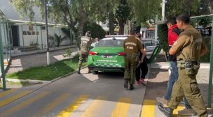 Carabineros detuvo a tres menores de edad por receptación de vehículo, tenencia ilegal de armas y orden de detención vigente