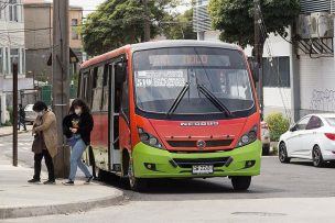 Viña del Mar: micreros anuncian paro tras ataque con piedras a buses