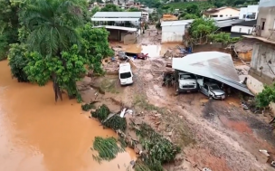 Lluvias torrenciales en Brasil dejan 27 muertos y más de 400 damnificados