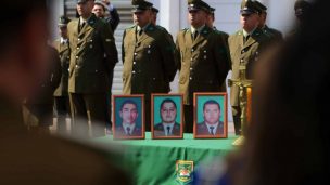 Víctimas de violencia rural repudian asesinato de carabineros