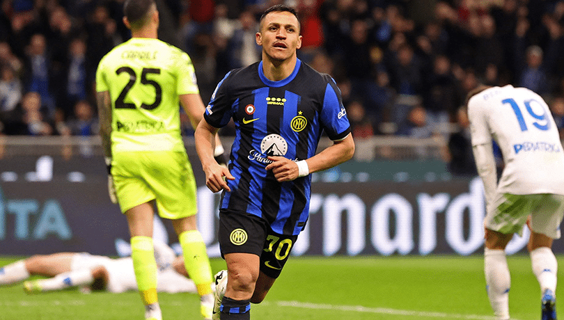 Alexis Sánchez anota y el Inter sigue firme en su camino rumbo al Scudetto