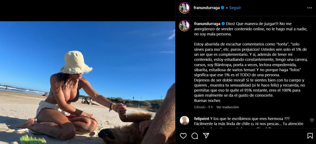 Instagram Fran Undurraga