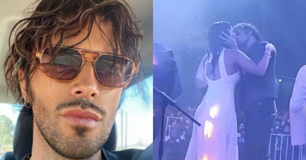 El comentario del vocalista de Glup! tras forzado beso a Melina Noto: “Pensé que las argentinas…”