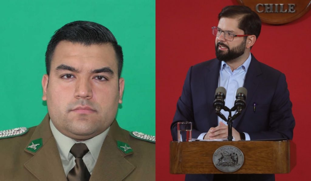 Presidente Boric confirma cuatro detenidos tras crimen de carabinero en Quinta Normal