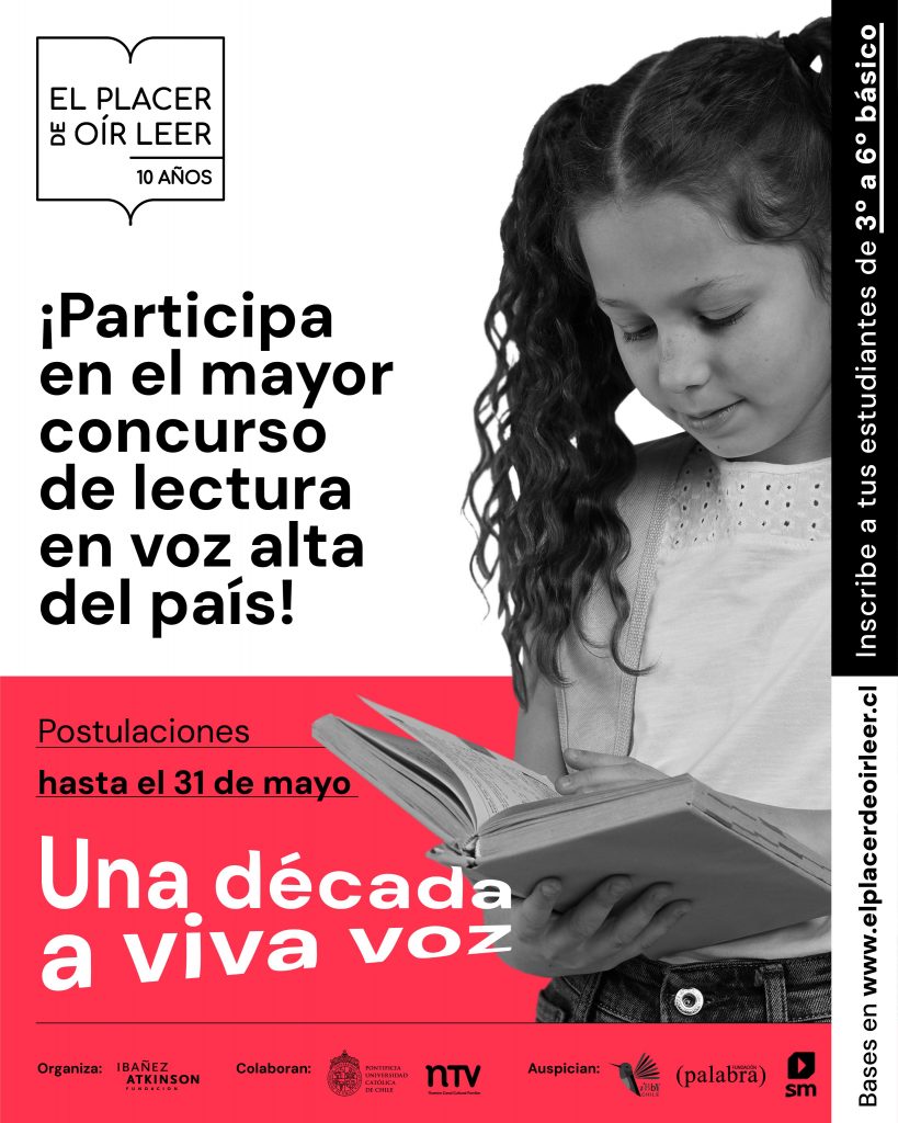 Placer de Oír Leer El Placer de Oír Leer abre convocatoria para este 2024 bajo el lema "Una década a viva voz". Aquí los detalles para concursar.