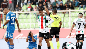 Israel Poblete recibe dura sanción por la roja que recibió ante Palestino