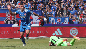 Luciano Pons tras su primer gol con la U: 