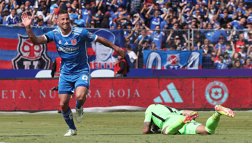 Luciano Pons tras su primer gol con la U: “Necesitaba convertir para tener tranquilidad”