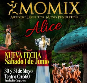 ¡Por alto impacto! MOMIX agenda tercera fecha en Chile con su nuevo espectáculo “Alice”