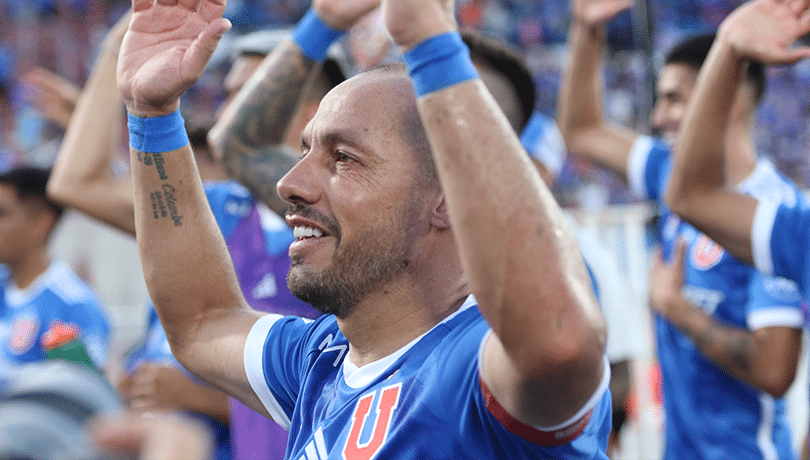 Marcelo Díaz y su momento en la U: “Esperaba volver de esta forma, jugando, ganando y estando arriba en la tabla”