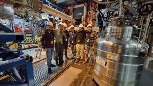 Ingenieros chilenos lideran experimento de física nuclear en EE.UU