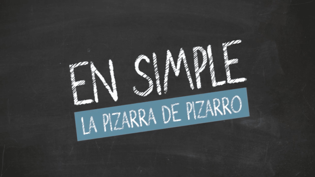 En simple la pizarra de Pizarro El programa conducido por Pedro Pizarro y Eugenio Figueroa llegó a los 100 capítulos - Agricultura TV.