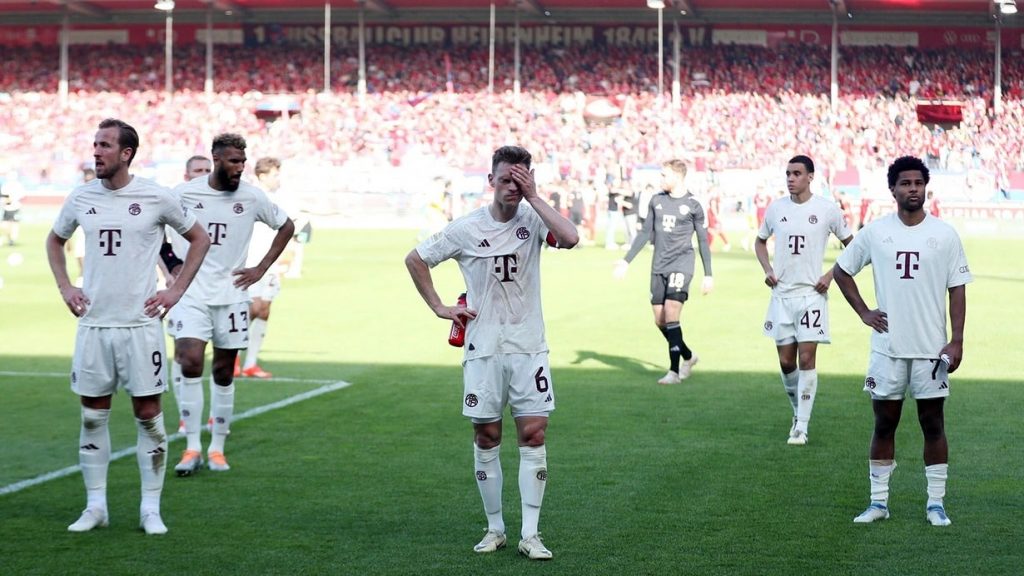 Bayern Múnich cae ante el Heidenheim y le deja en bandeja la Bundesliga al Leverkusen