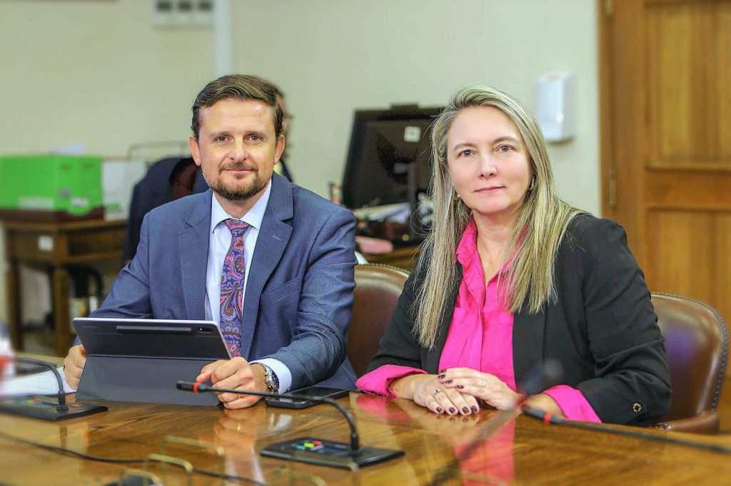 Diputados Comisión Relaciones Exteriores -  Stephan Schubert y Catalina del Real (PRep)