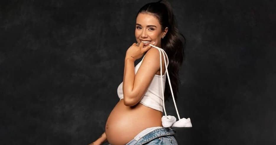 Steffi Méndez emocionó con tierna foto de su embarazo