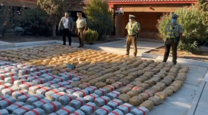 Carabineros decomisa casi 500 kilos de droga en Hijuelas: Cargamento está avaluado en $2.500 millones