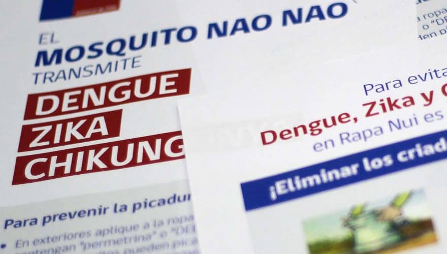 Alerta amarilla en Los Andes por presencia del dengue.