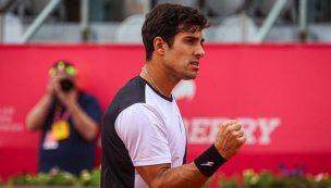 Cristian Garin reacciona a tiempo y supera al francés Arthur Fils en el ATP de Estoril