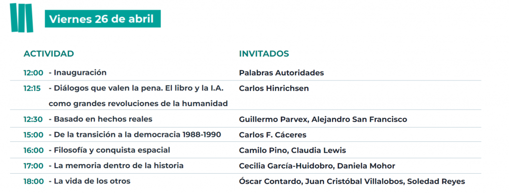 El "Primer Encuentro de No Ficción" es organizado por la Universidad San Sebastián.
