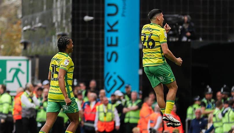 Se luce en Inglaterra: Marcelino Núñez marca un golazo en victoria del Norwich