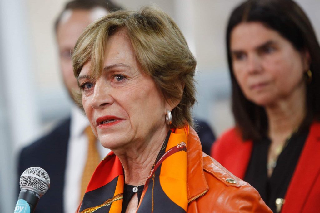 Matthei: “La gente se da cuenta de que estamos peor que antes”