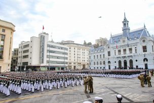 Más de 1.100 uniformados desfilarán en Día de las Glorias Navales