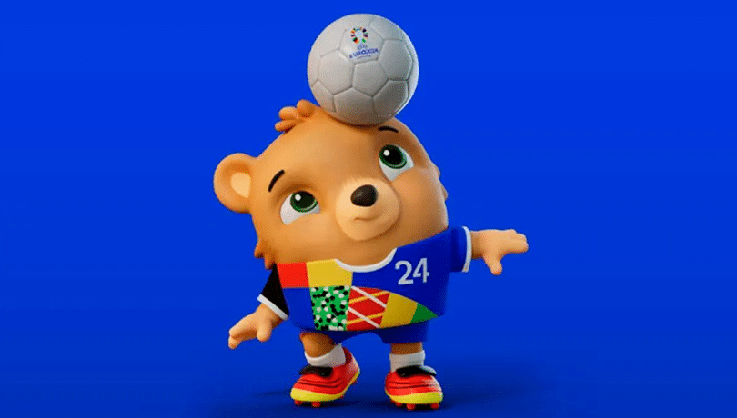 Conoce a Albärt, el oso que es la mascota de la Eurocopa de Alemania 2024