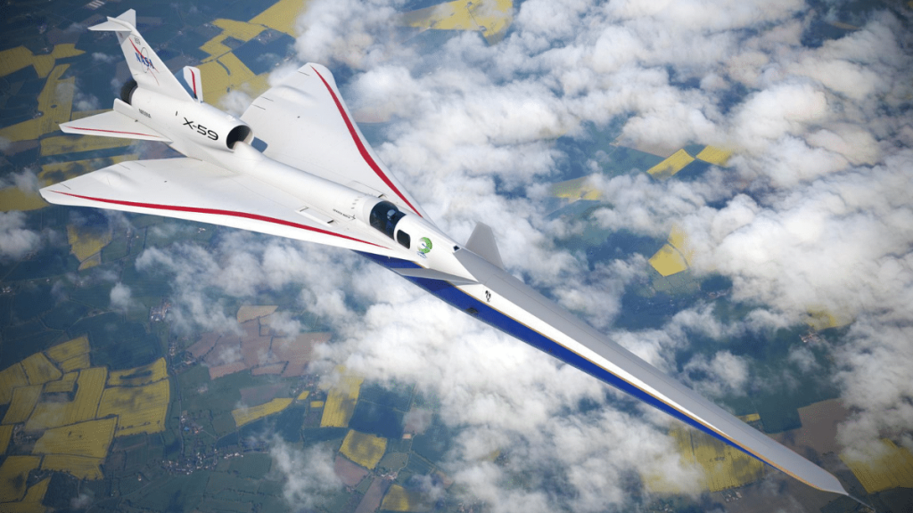 avión supersónico El avión supersónico silencioso de la NASA supera test de seguridad