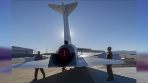 El avión supersónico silencioso de la NASA supera test de seguridad