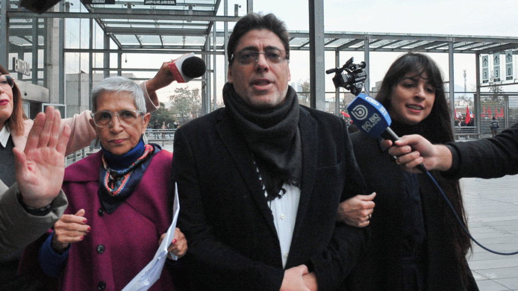 Daniel Jadue tras llegar al Centro de Justicia: “Estoy muy tranquilo de poder empezar mi defensa y terminar con el montaje”
