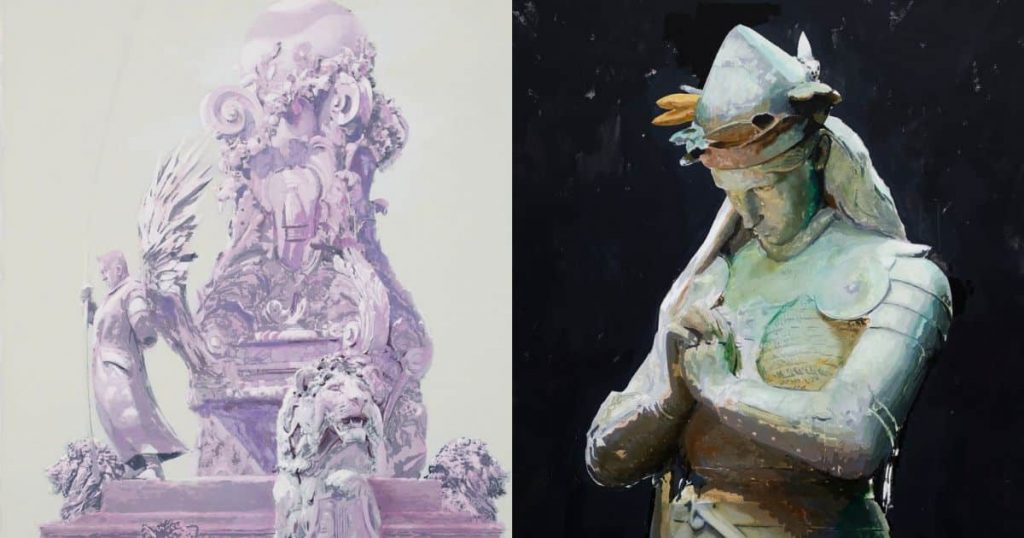 Exposición ‘El Ángel de la Historia’ llega a la Sala Gasco con obras de Carlos Ampuero
