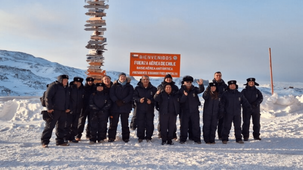 Antártica Comisión de Defensa sesionó en la Antártica Chilena.