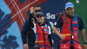 Francisca Crovetto y Héctor Flores se quedan con la Copa del Mundo de Tiro Skeet