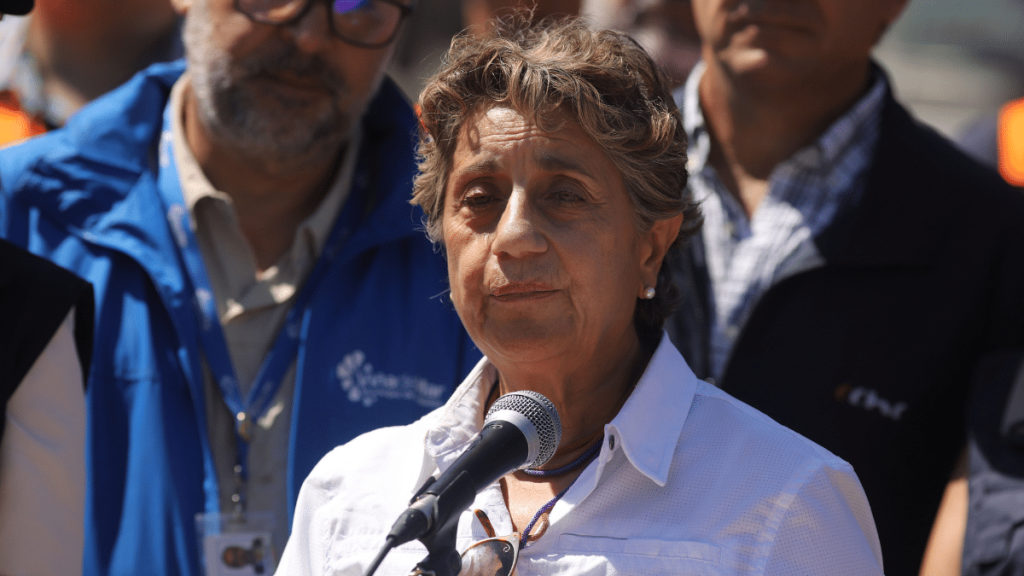 Ministra López abordó la reconstrucción tras el mega incendio en la región de Valparaíso.