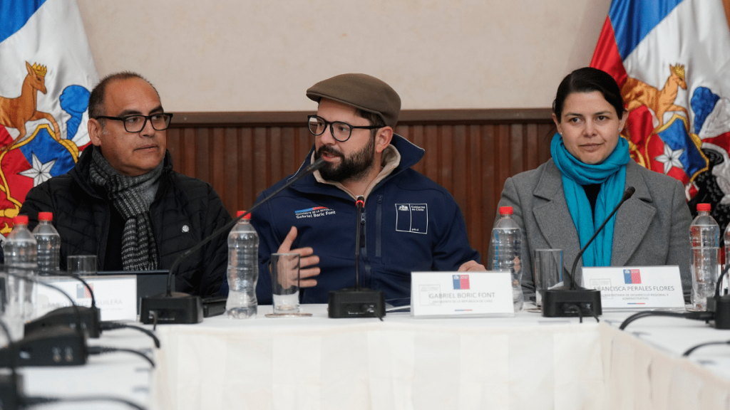 Este martes, el Presidente Gabriel Boric llegó hasta la comuna de Peralillo para dar inicio a una gira por la región de O'Higgins.